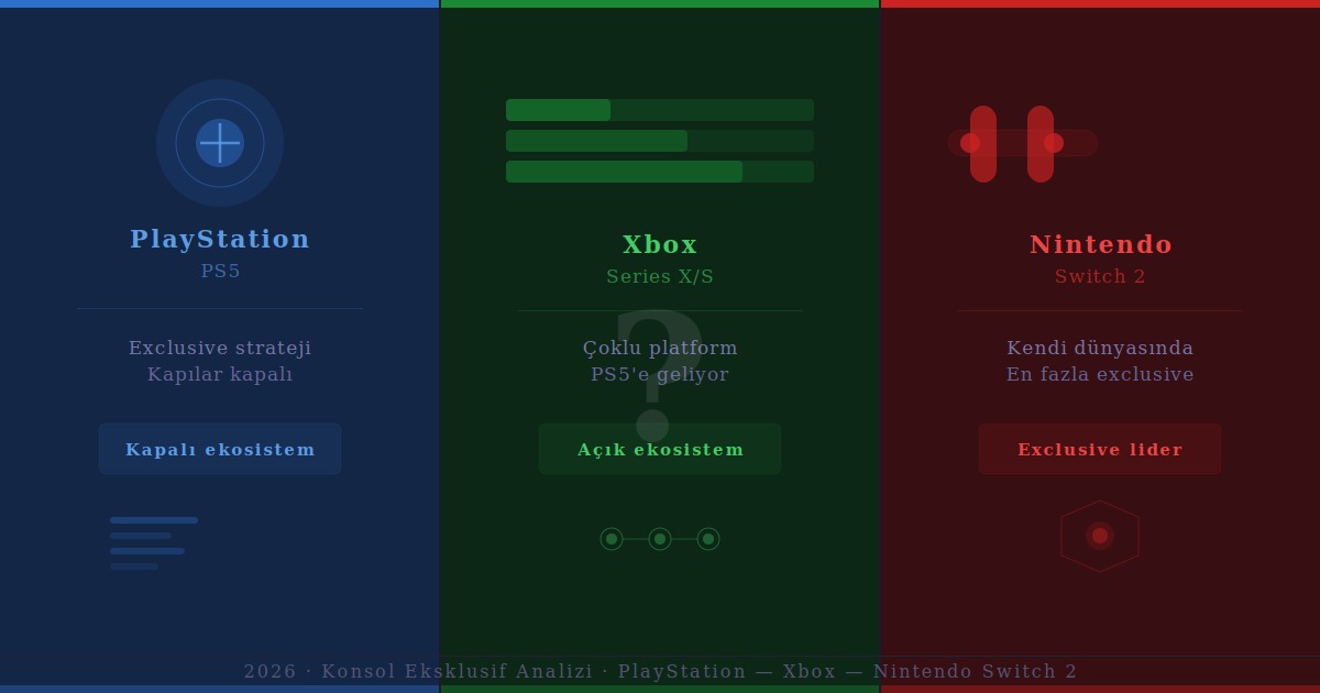 PlayStation Oyunları Xbox ve Nintendo Switch’e Gelecek mi?